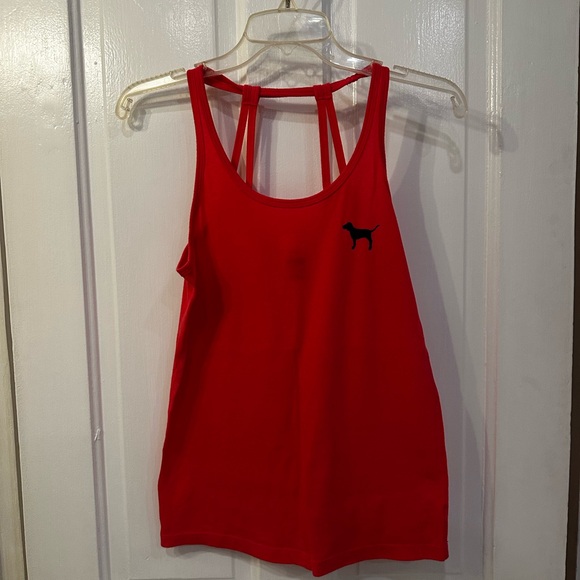 PINK Victoria's Secret Vibrant Pink Tank Top - Picture 1 of 3